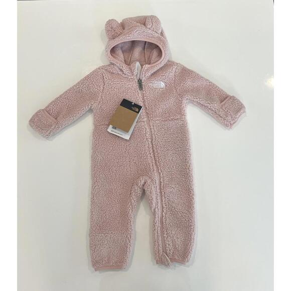 THE NORTH FACE Baby Bear One-Piece Campshire Pink Size 18-24 Months NWT - Picture 2 of 8